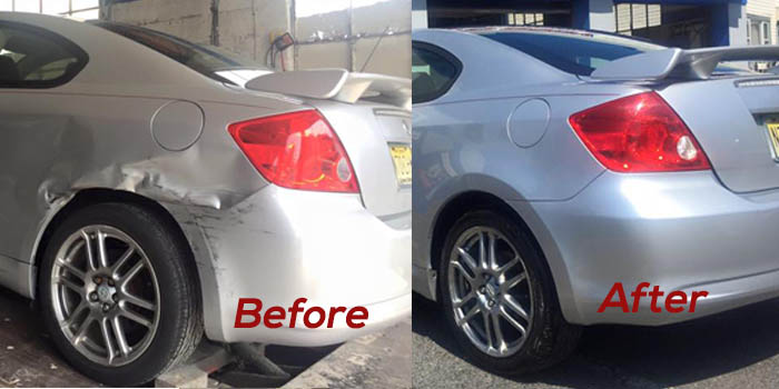 Car Scratch Repair Garfield NJ  Lincoln Auto Body Shop Garfield NJ